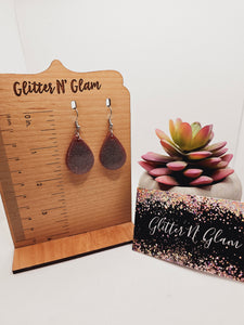 1771 Cameleon Effect Resin Dangle Earrings