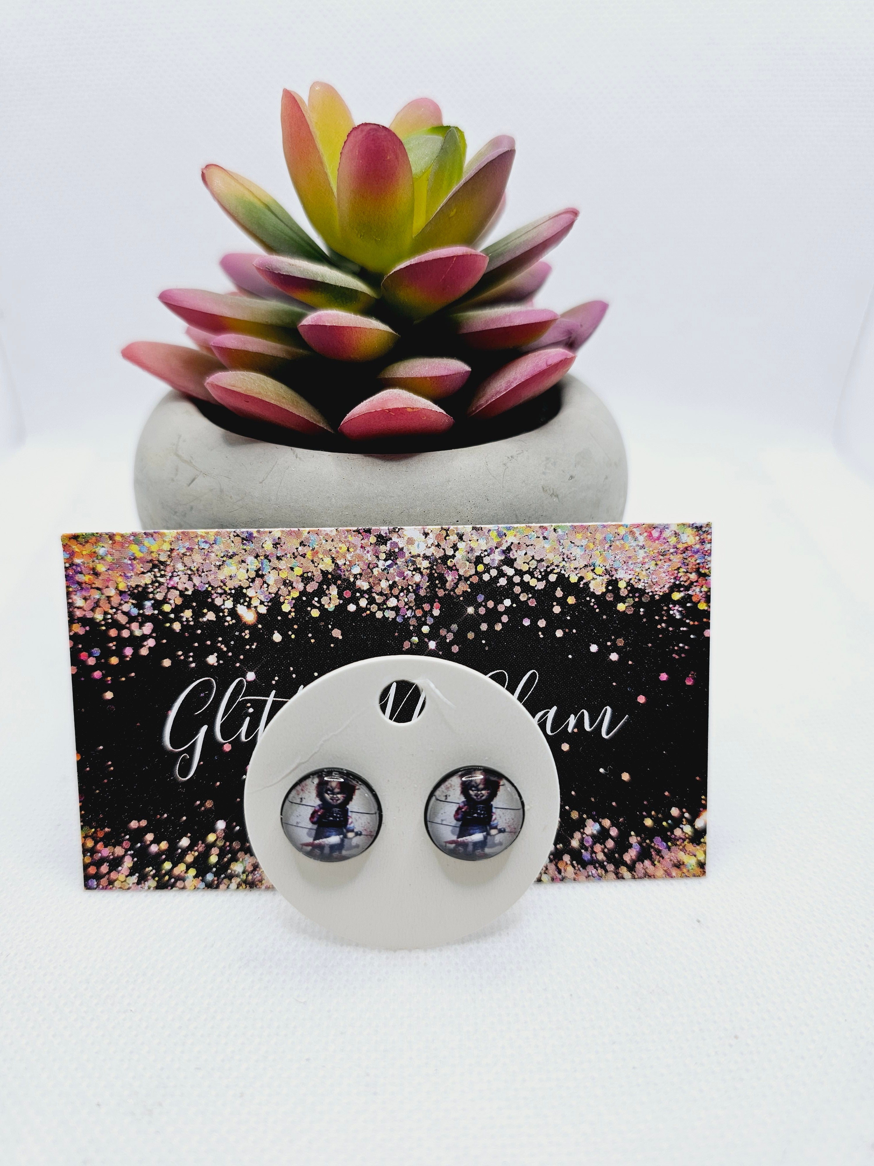 1920 Chucky Stud Earrings