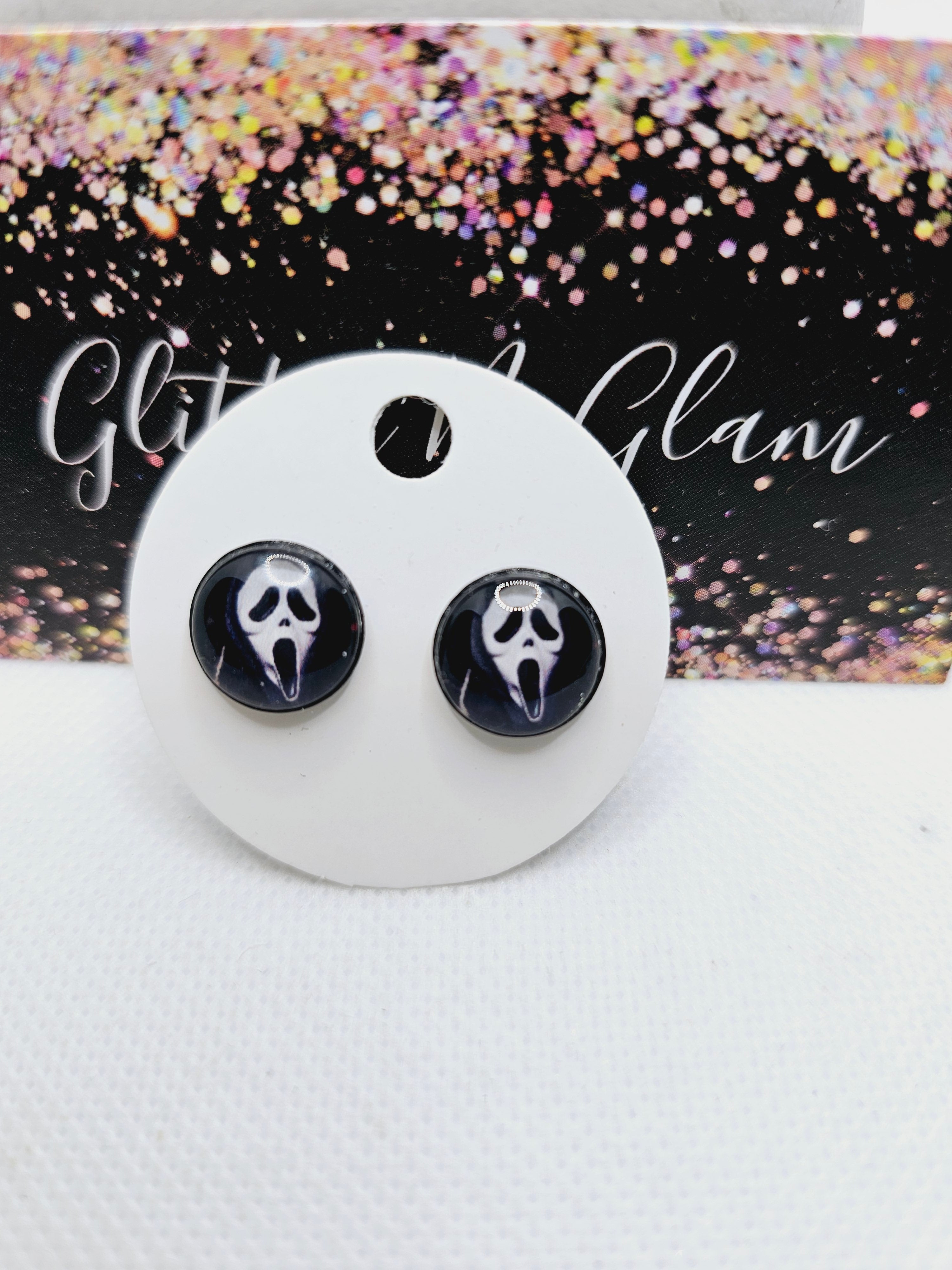 1919 Ghostface Stud Earringa