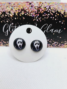 1919 Ghostface Stud Earringa