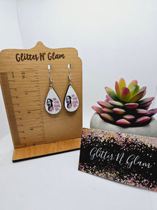 1934 Ghostface "No you hang up" Dangle Earrings