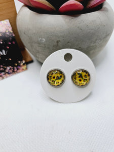 1966 Sunflower Stud Earrings