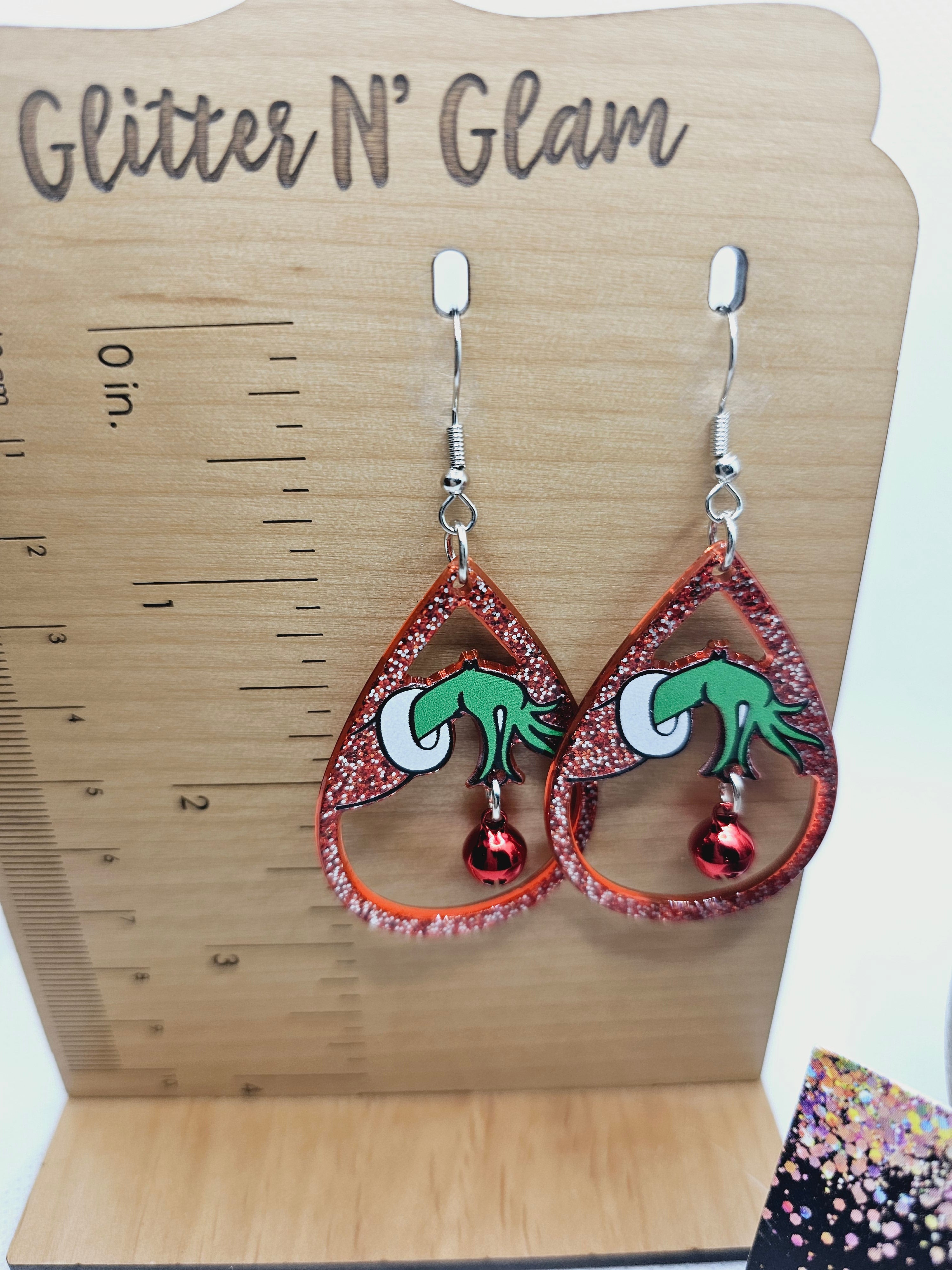 1991 G-Man Dangle Earrings