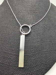 2387 Silver Short Necklace