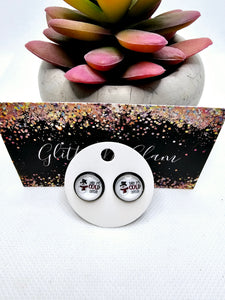 2493 Snowman "Baby it's cold outside" Stud Earrings
