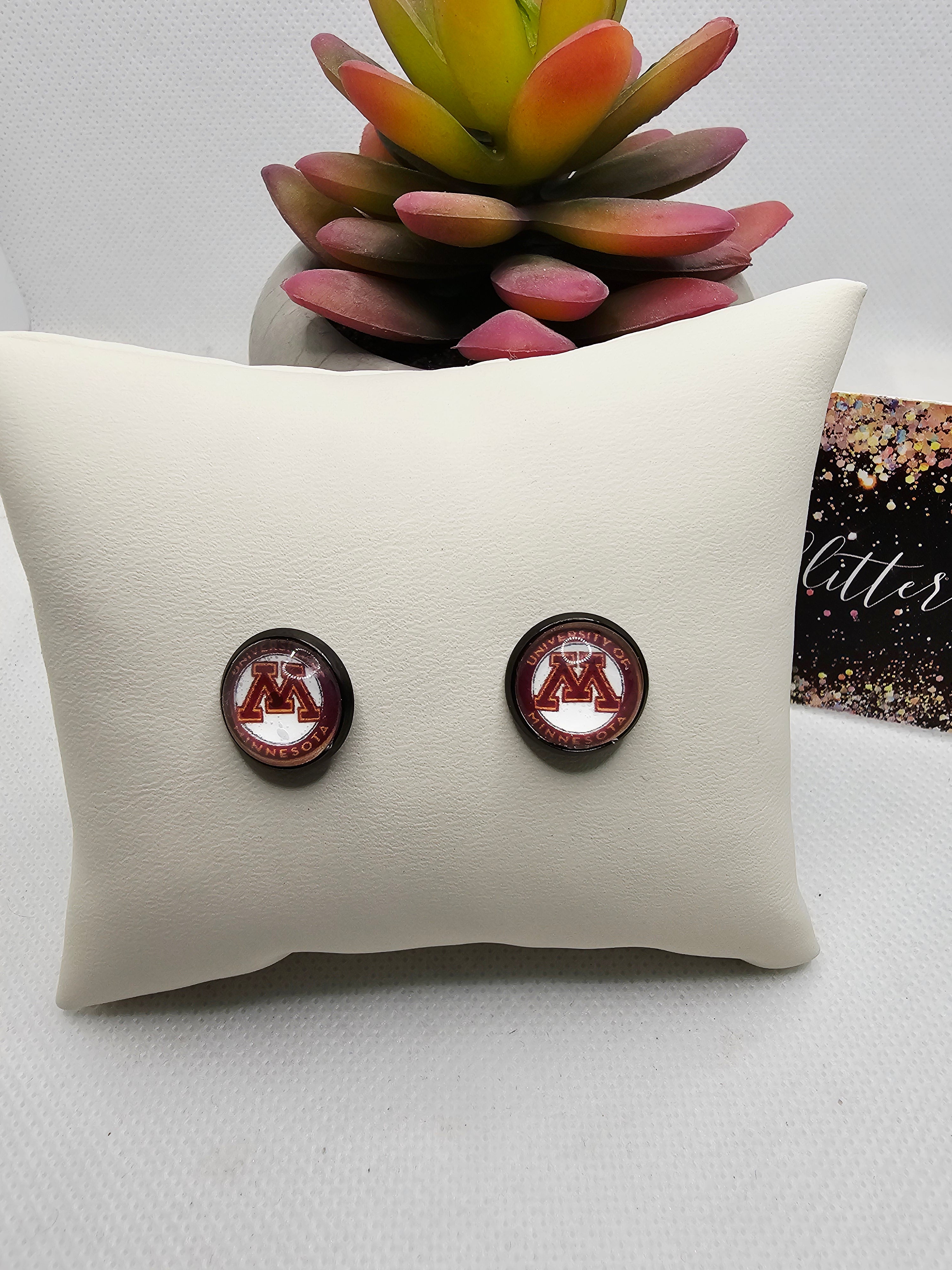 2691 Gophers Stud Earrings