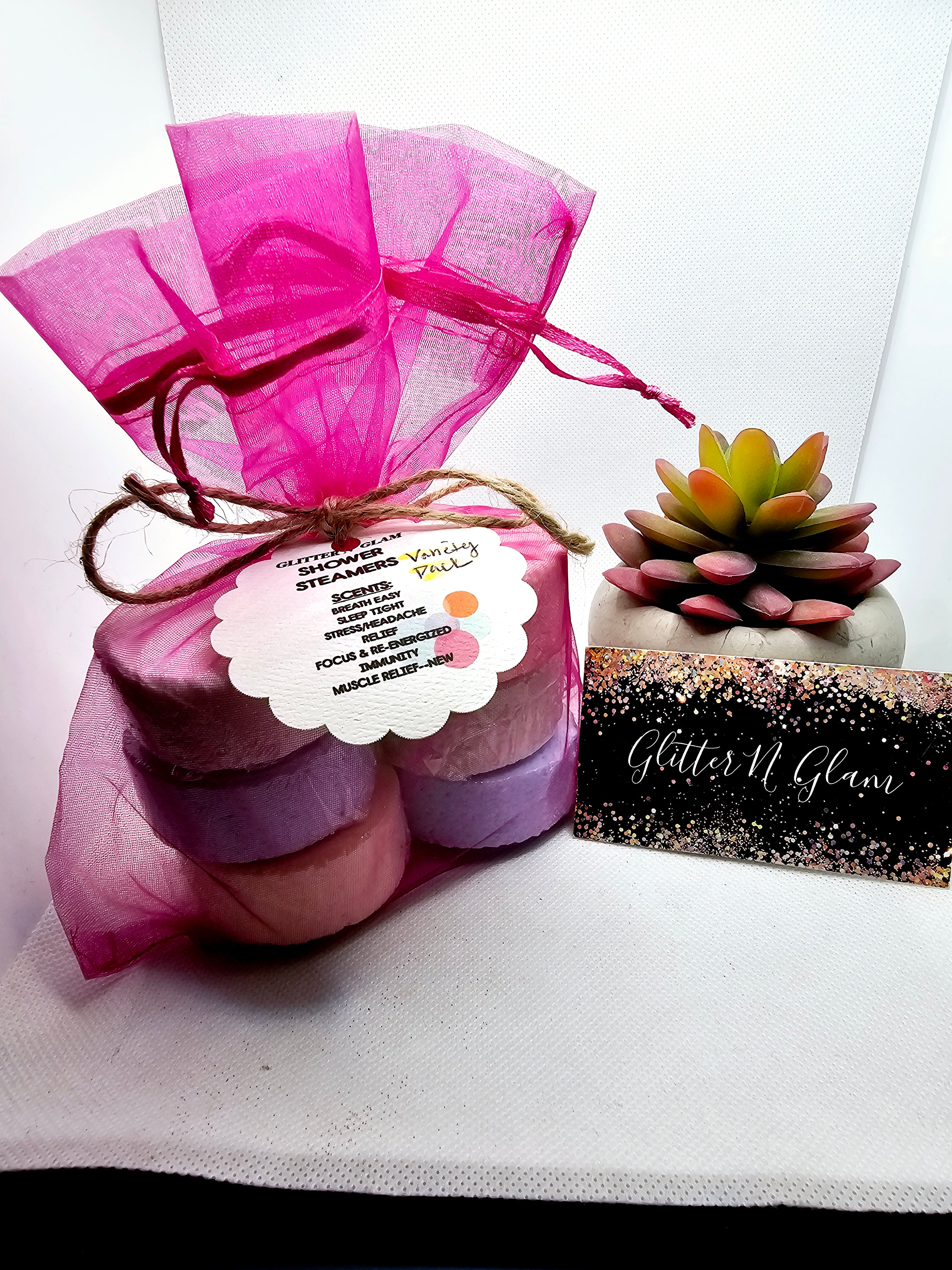Shower Steamers Small Disc Variety Pack (all scents)