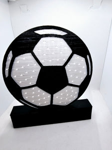 3D Soccer Earring Holder