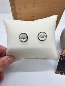 2604 Minecraft Stud Earrings