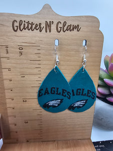 2607 Eagles Dangle Earrings