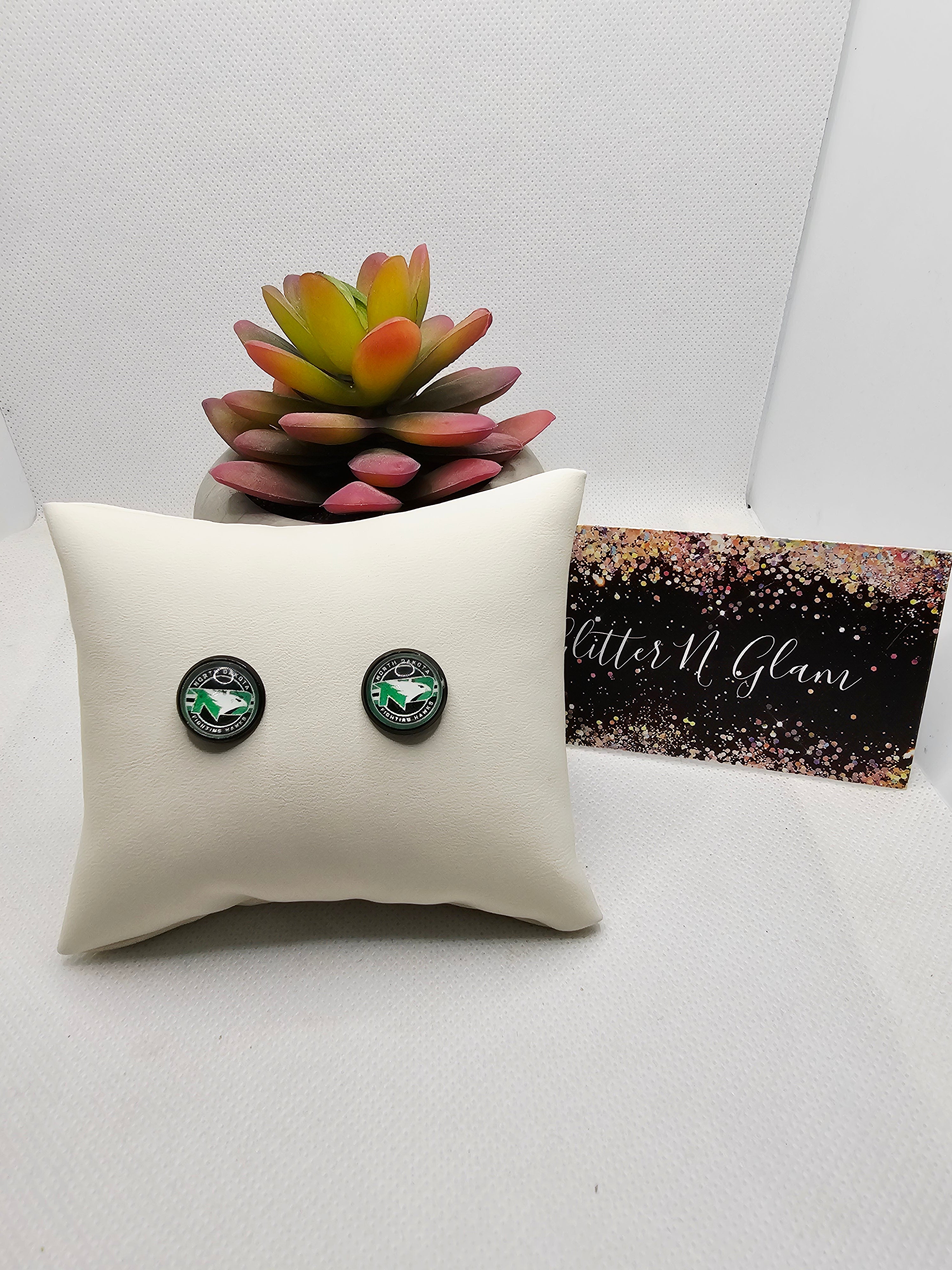 2655 Fighting Hawk Stud Earrings