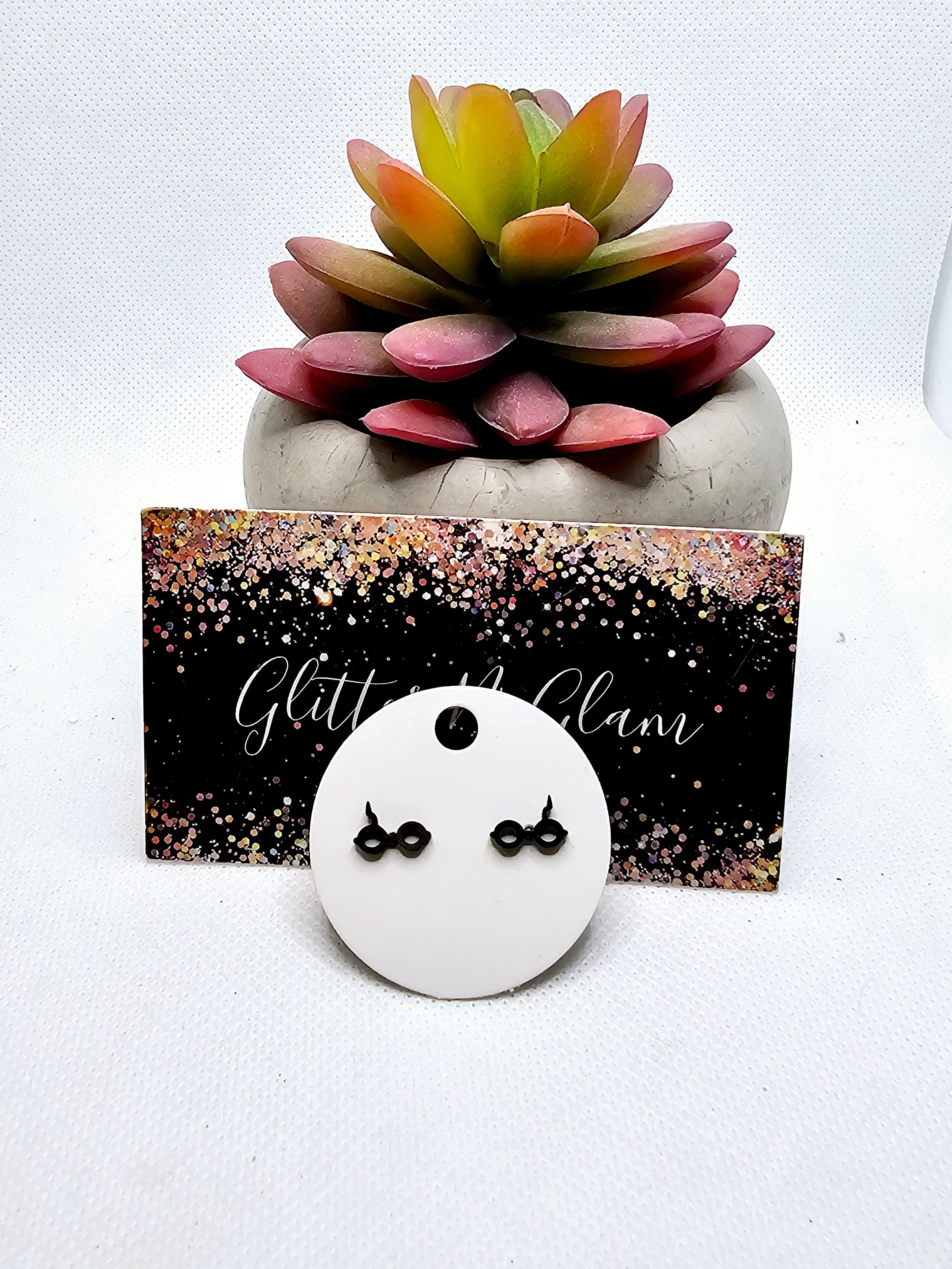 2532 HP Glasses Stud Earrings