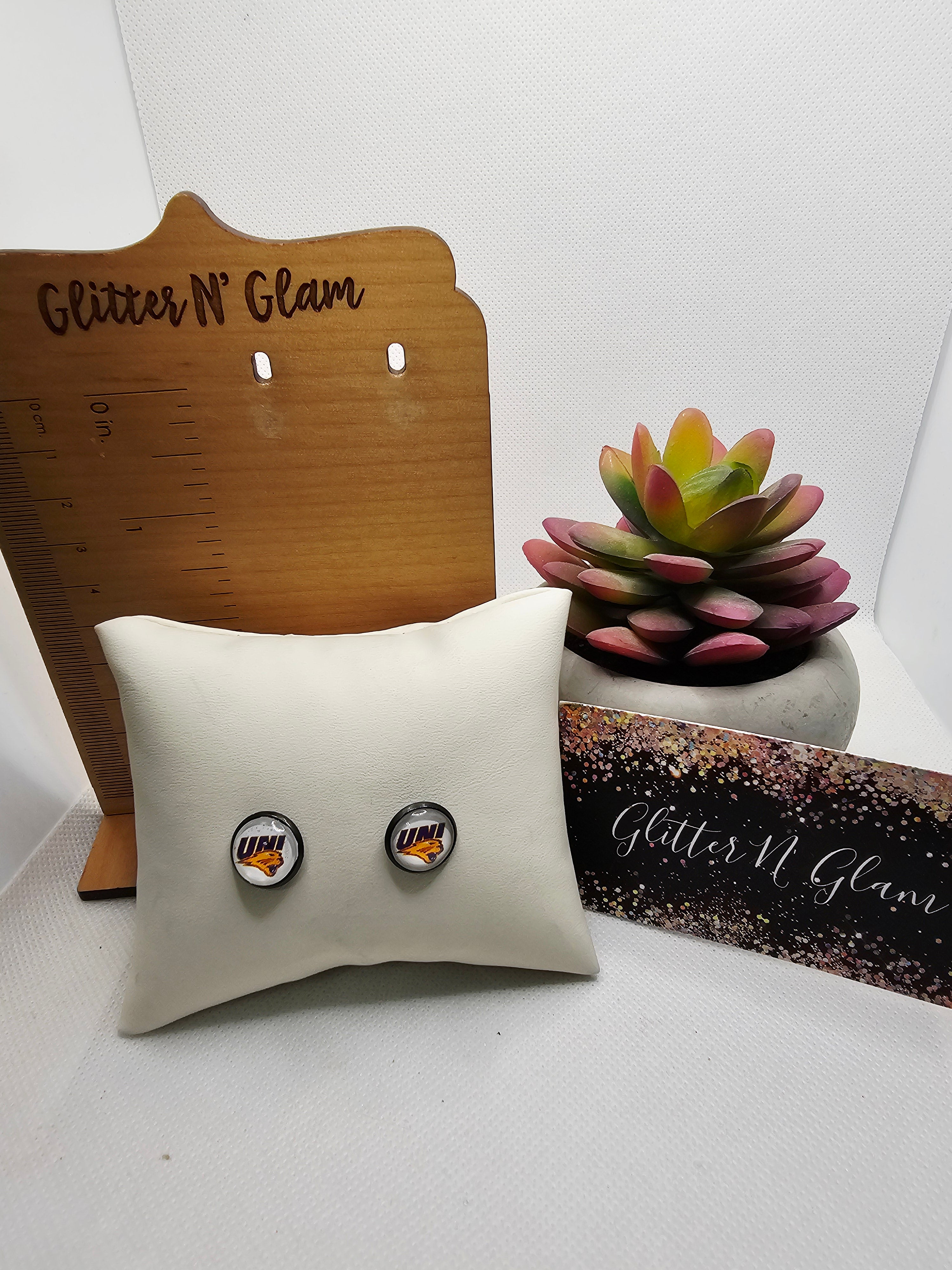 2715 Panthers Stud Earrings