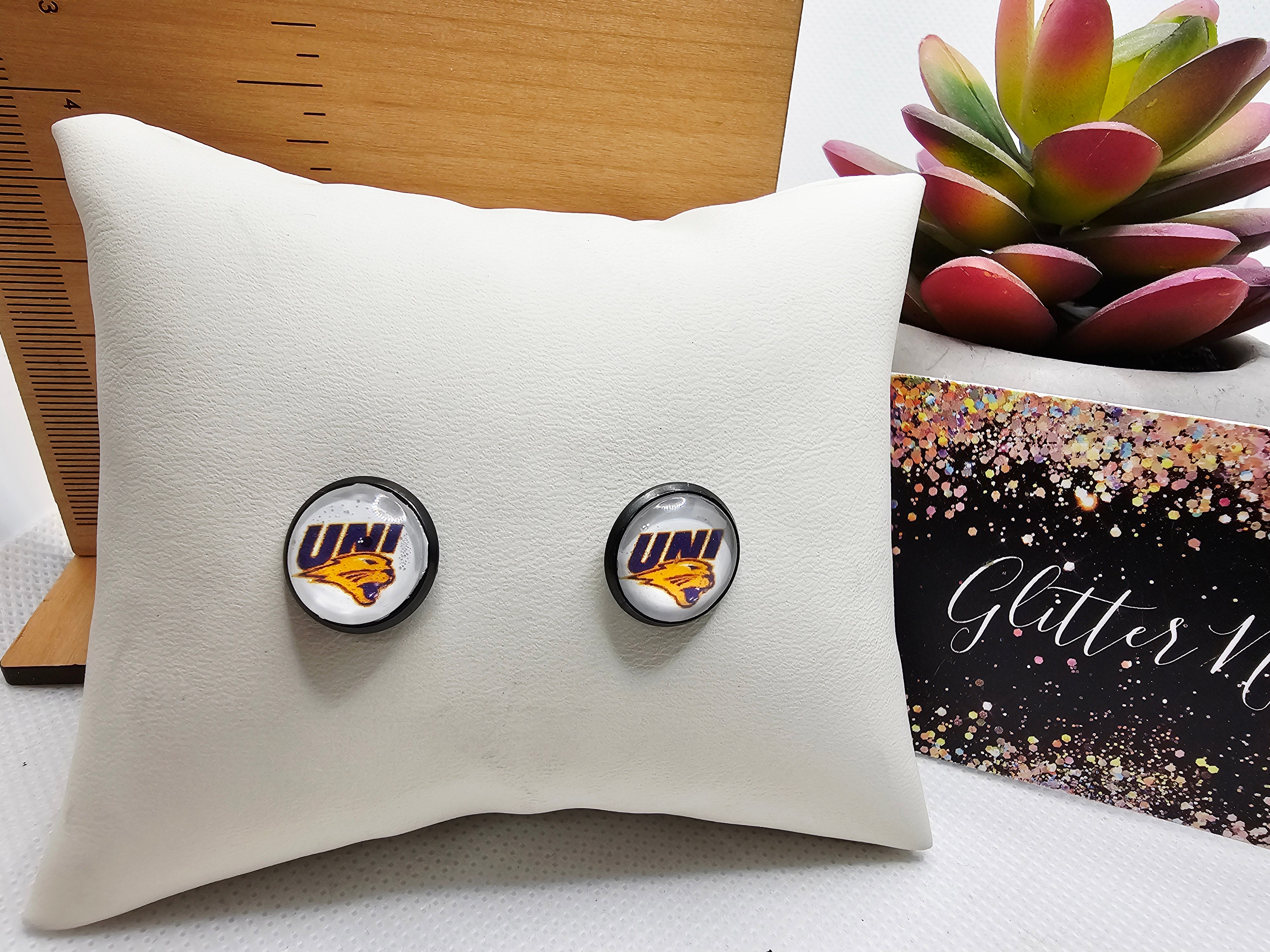 2715 Panthers Stud Earrings