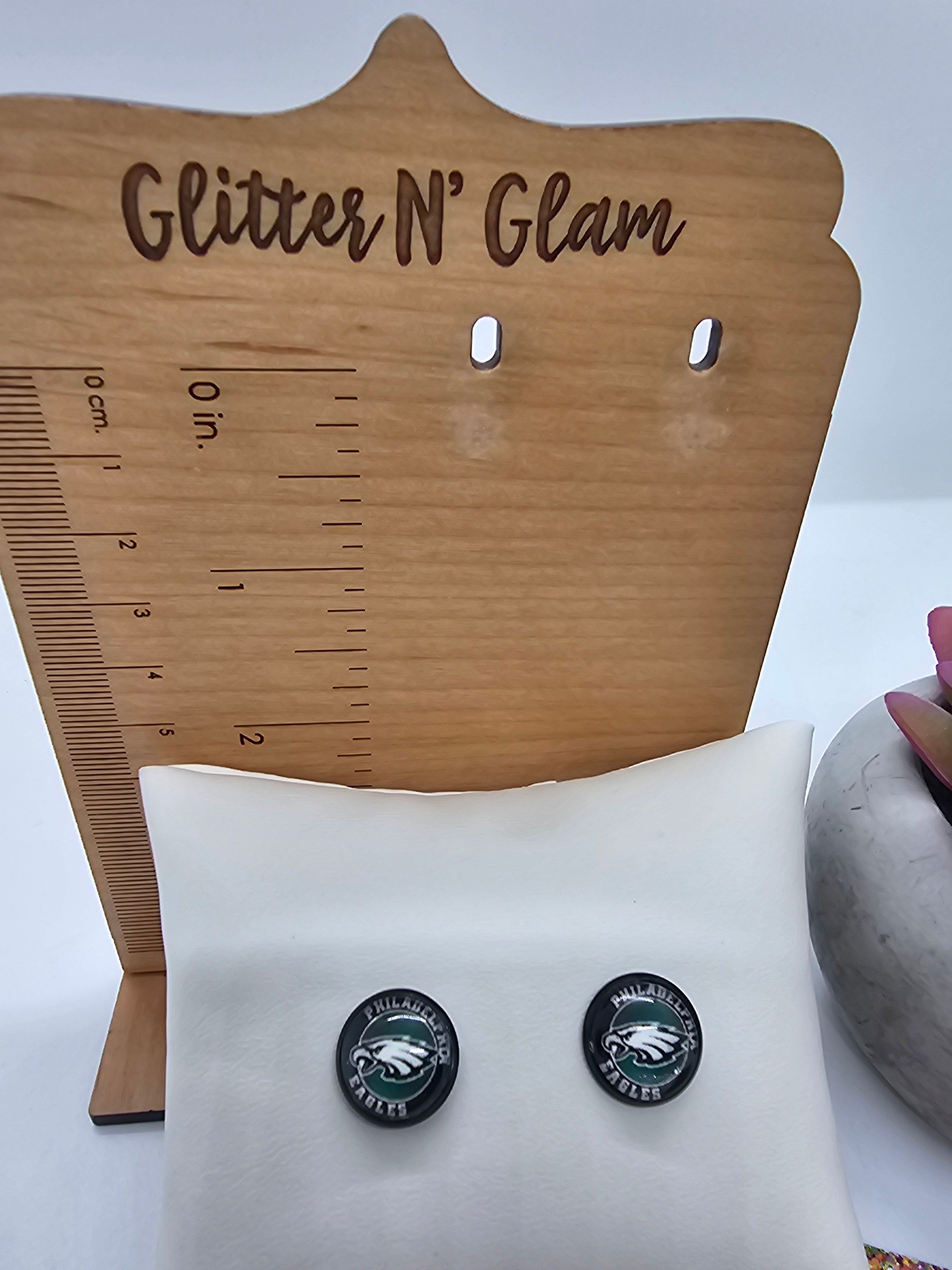 2603 Eagles Stud Earrings