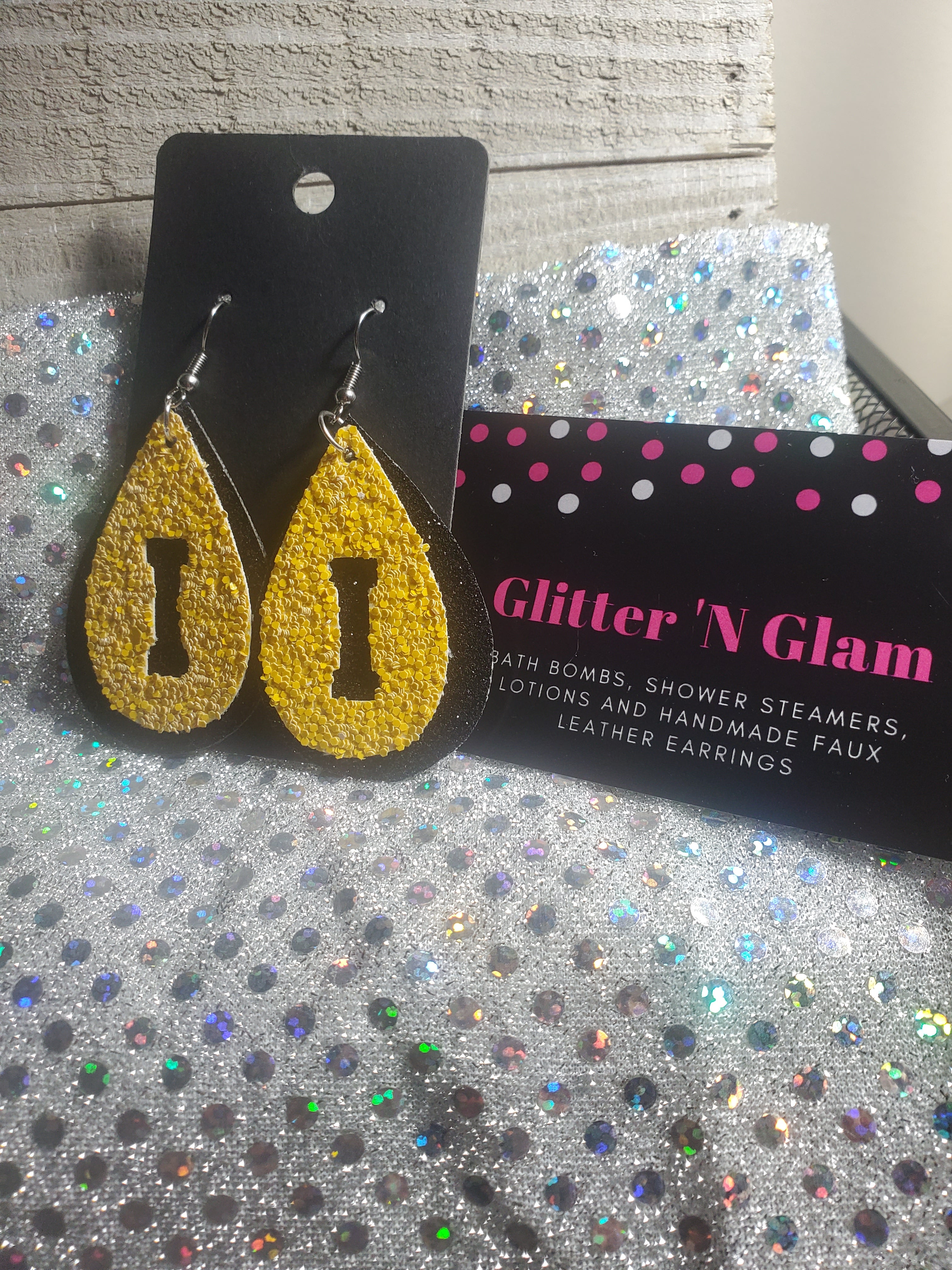 360 Cutout Hawkeyes inspired Dangle Earrings