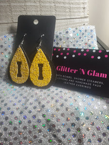360 Cutout Hawkeyes inspired Dangle Earrings