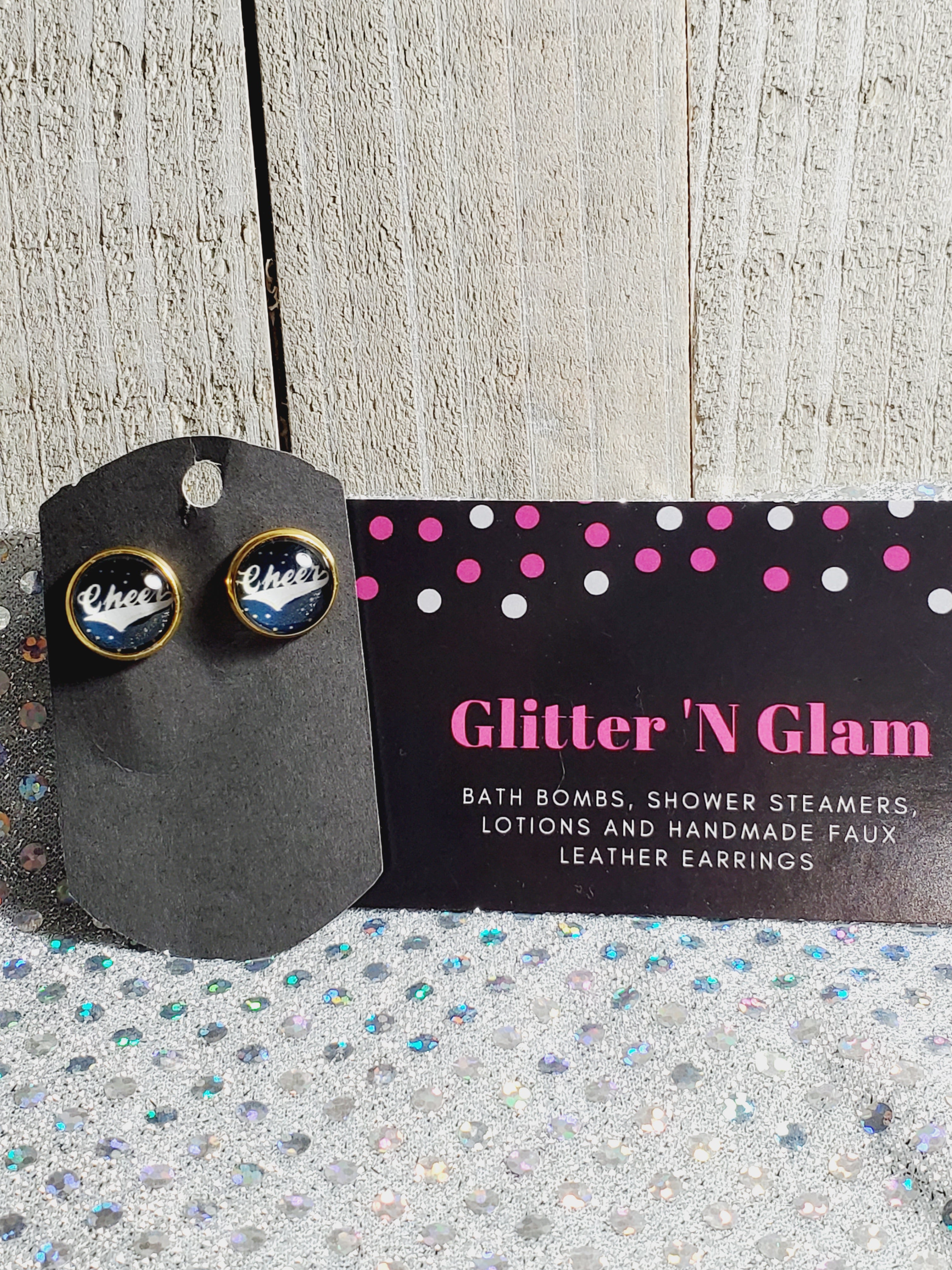 826 Cheer Stud Earrings