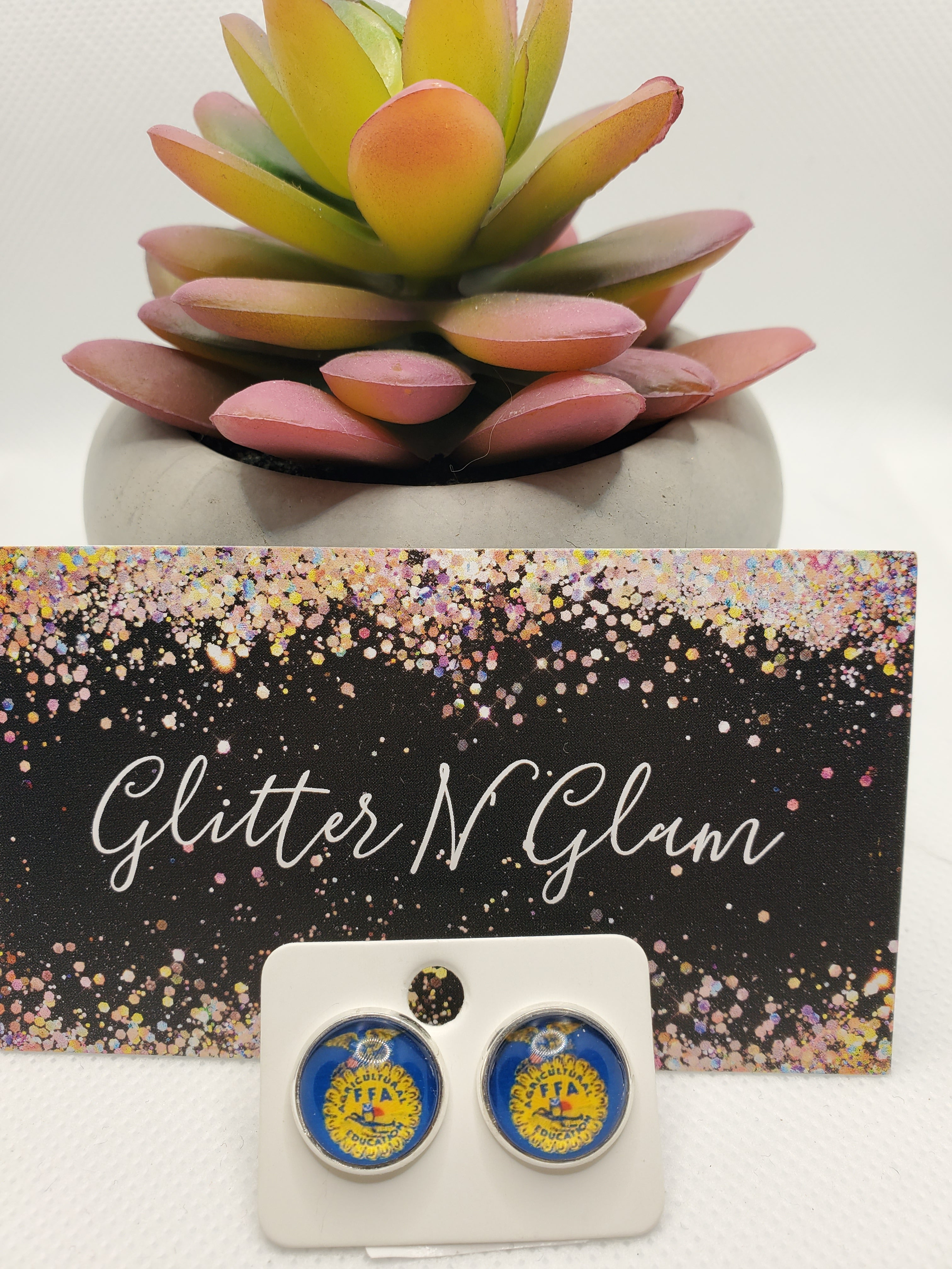 982 FFA Stud Earrings