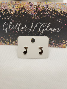976 Music Notes Stud Earrings
