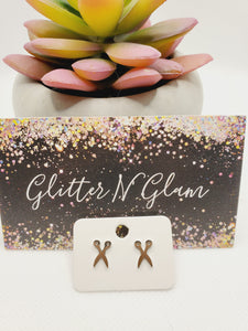 960 Hairstylist Scissors Stud Earrings