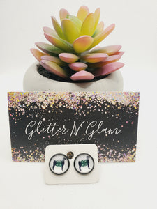 1015 4H Lamb Stud Earrings