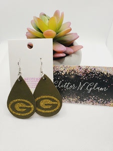 1084 Packers Inspire Dangle Earrings