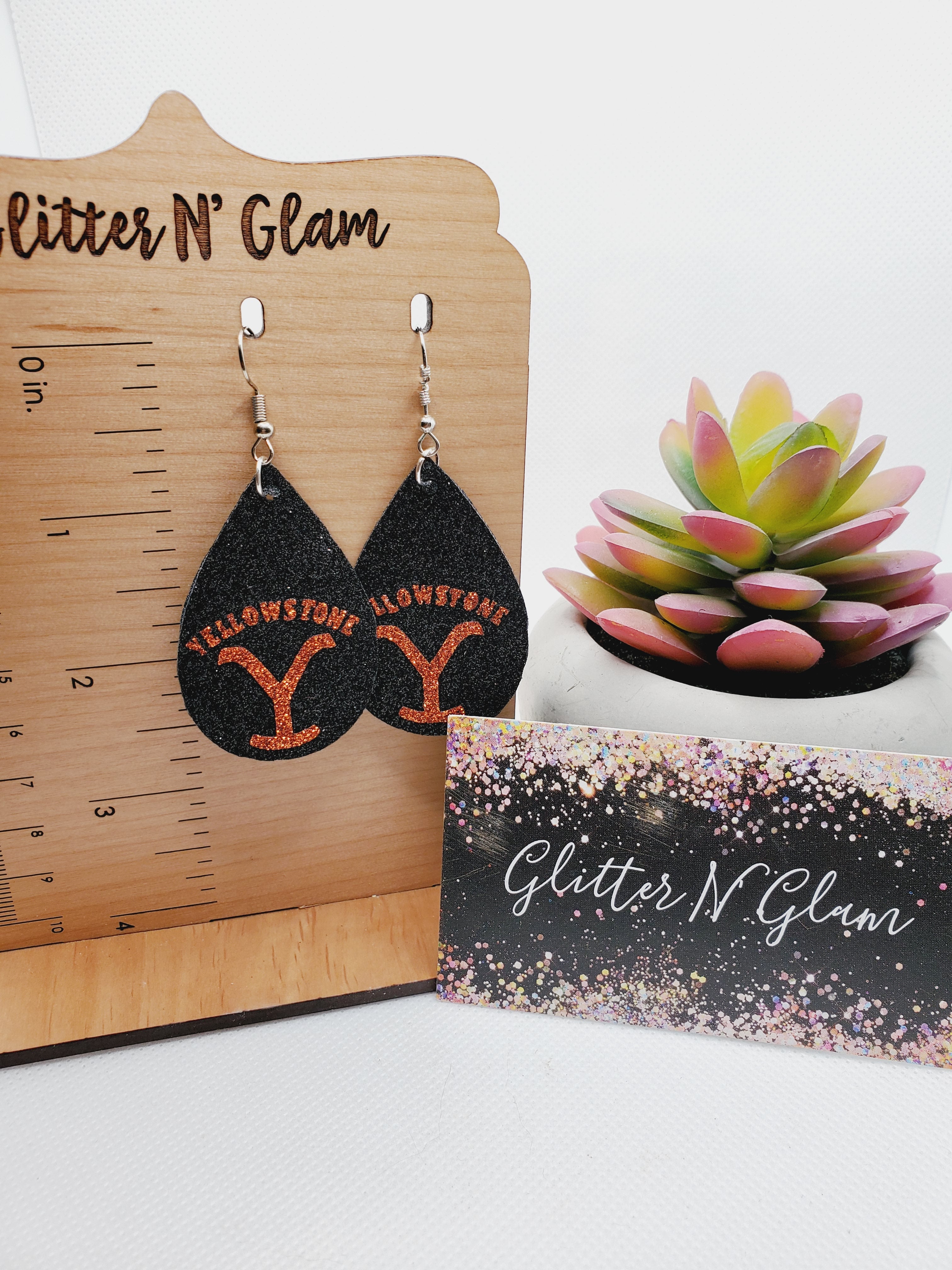 1160 Yellowstone Dangle Earrings