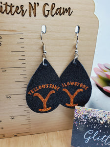1160 Yellowstone Dangle Earrings