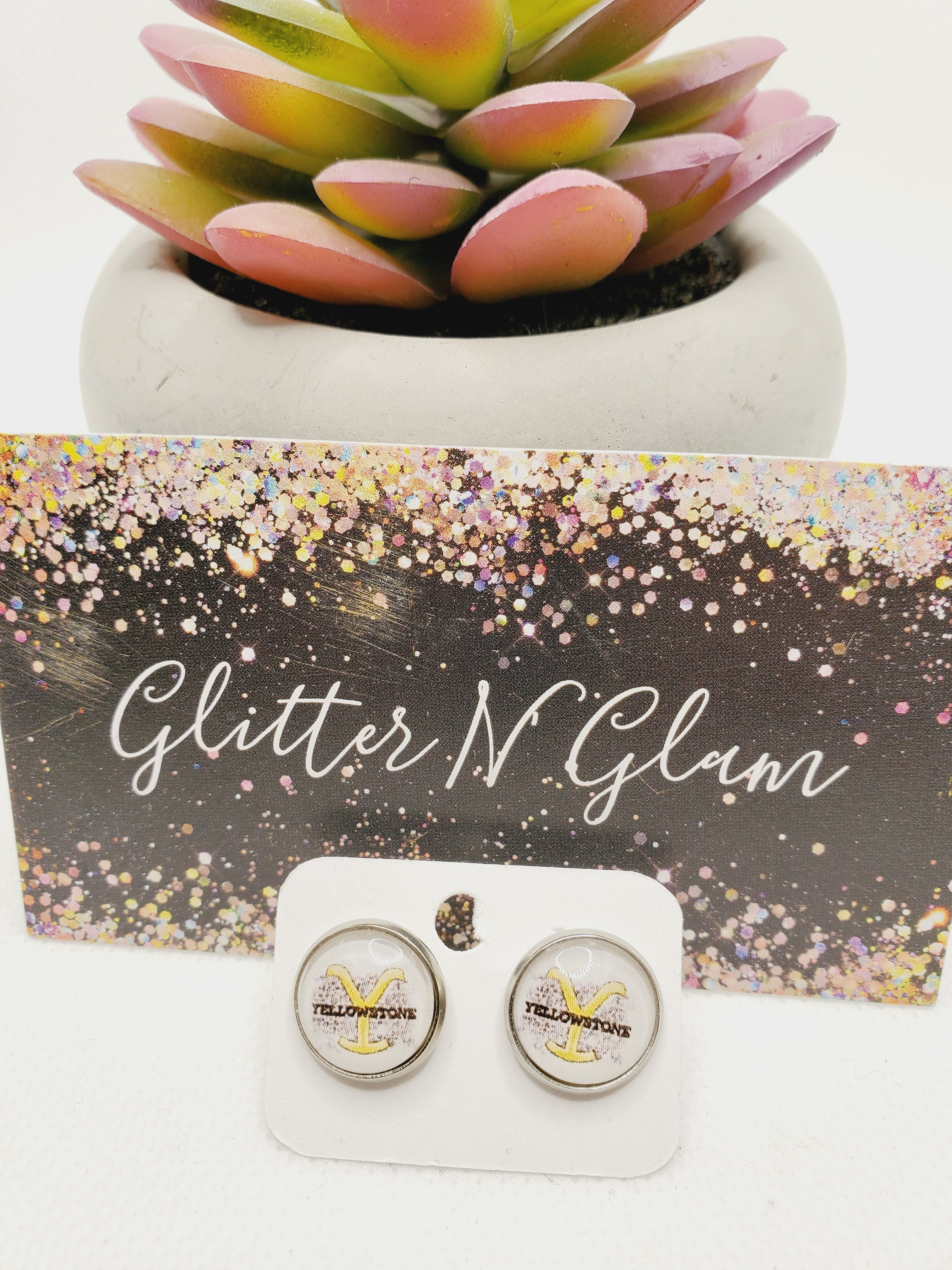 1144 Yellowstone Stud Earrings